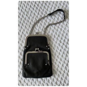 Nordstrom | luxe modgoth genuine leather mini kisslock purse